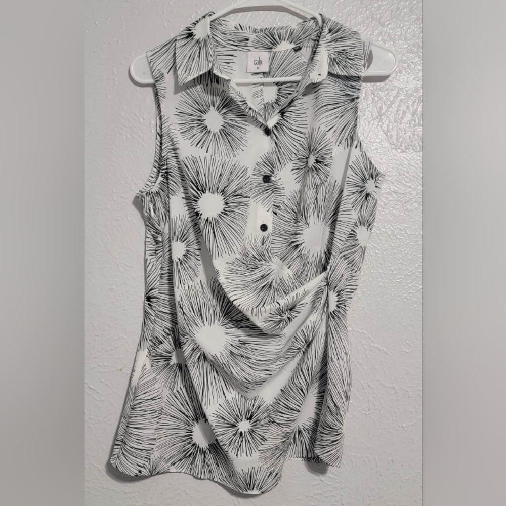 Cabi sleeveless blouse